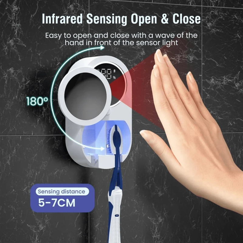 Induction Switch UV Toothbrush Sterilizer Case